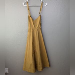 Cawley Studio Argentina Yellow Dress L NWT